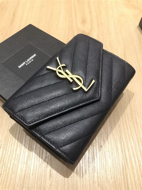 womens ysl wallet|ysl wallet card holder.